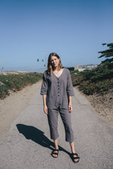 Liberté Grey Jumpsuit from Manymoons