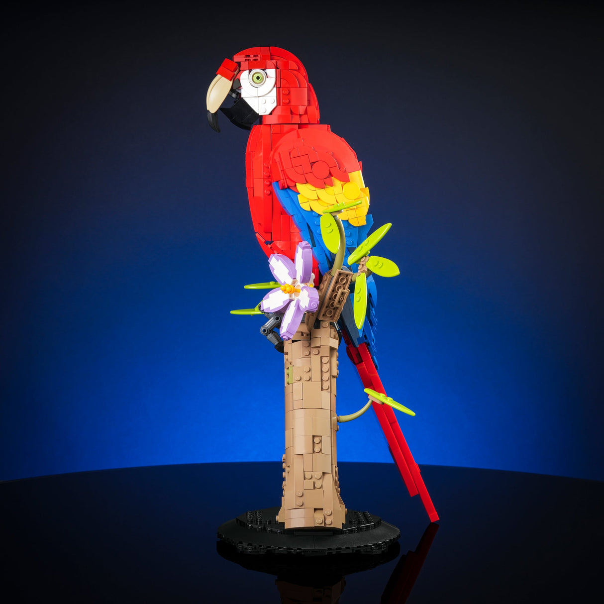 Scarlet Macaw from Bricker Builds