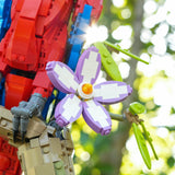 Scarlet Macaw from Bricker Builds