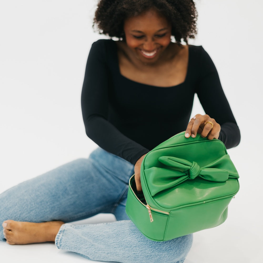 Madelyn Bow Makeup Bag from Pretty Simple