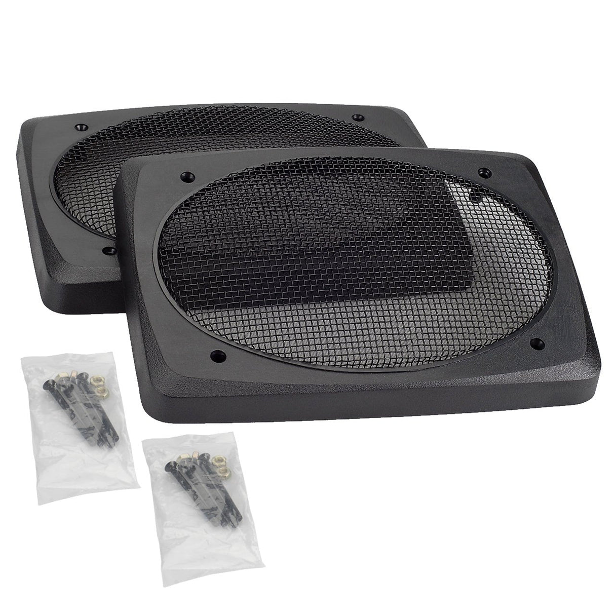 Magnadyne G69D-PR | 6" x 9" Speaker Grills w/ Wire Mesh | Black | Pair from Magnadyne