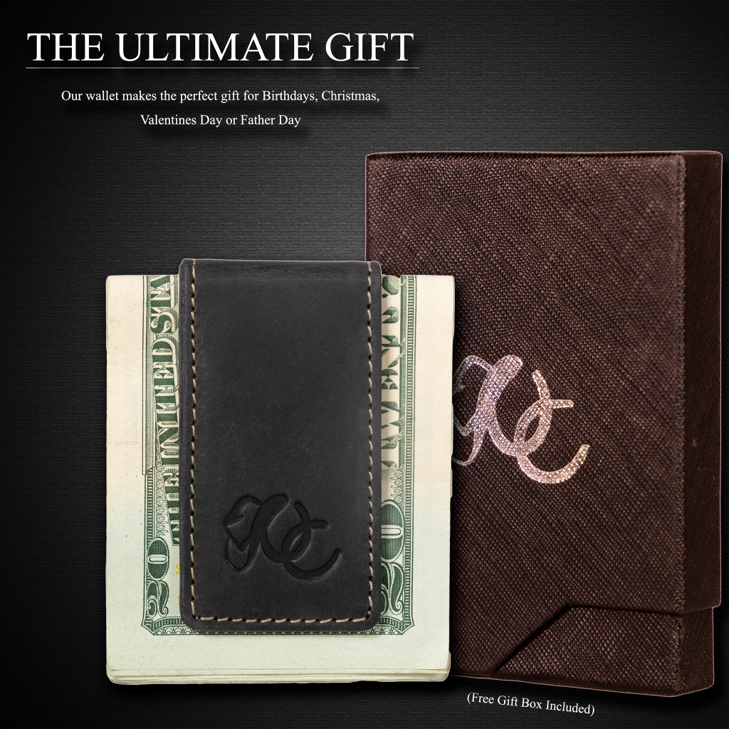 Magnetic Money Clip from UC Leather Company