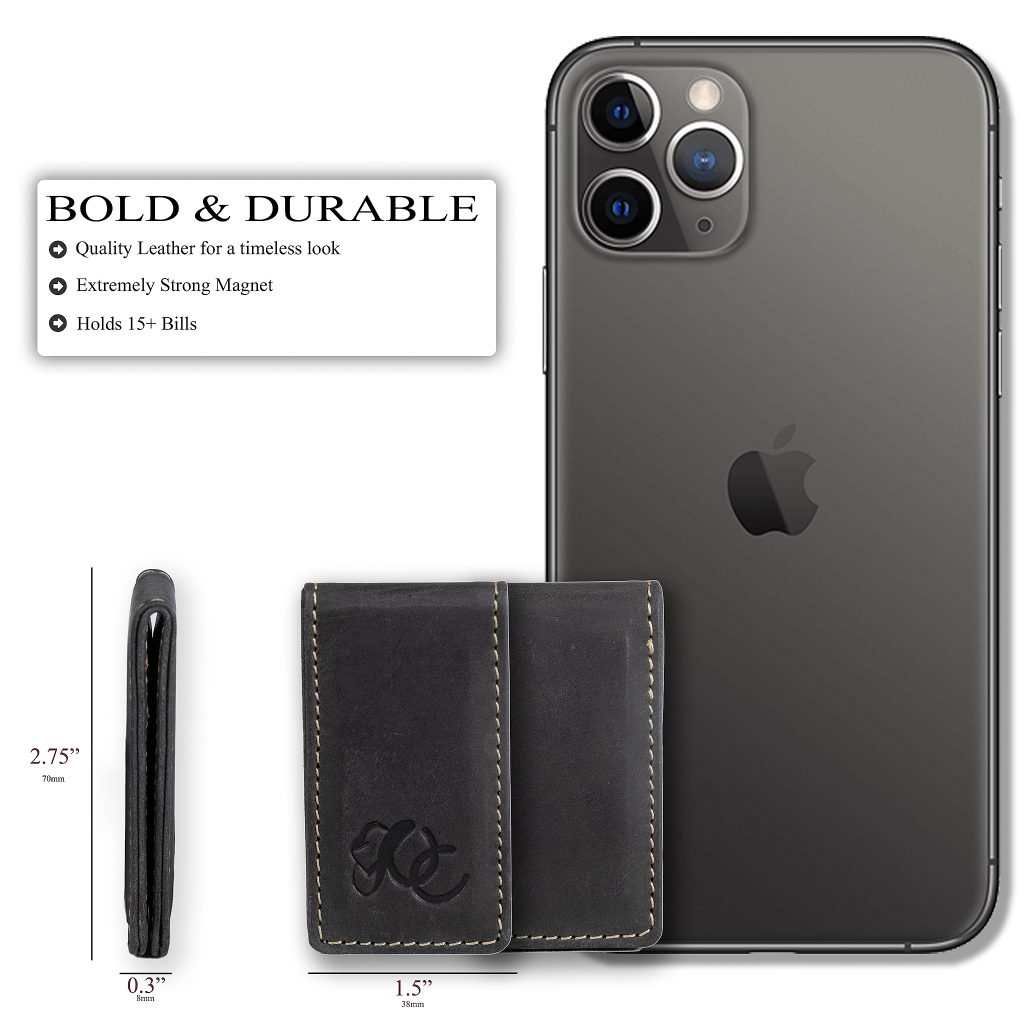Magnetic Money Clip from UC Leather Company