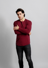 L/S Curved Hem from Ten/10 Apparel