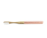 Replaceable Bamboo Toothbrush Copper Handle - Soft White Bristles from Lucky Teeth