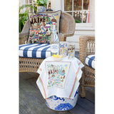 Maine Hand-Embroidered Pillow from Quirks!