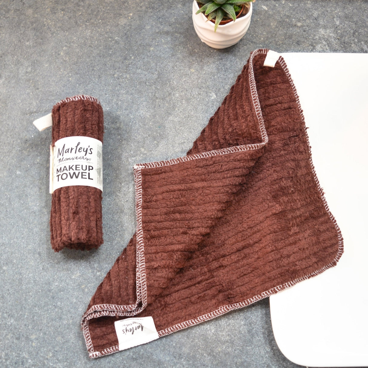 Makeup Towel: Cotton Chenille from Marley's Monsters