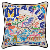 Malibu Hand-Embroidered Pillow from Quirks!