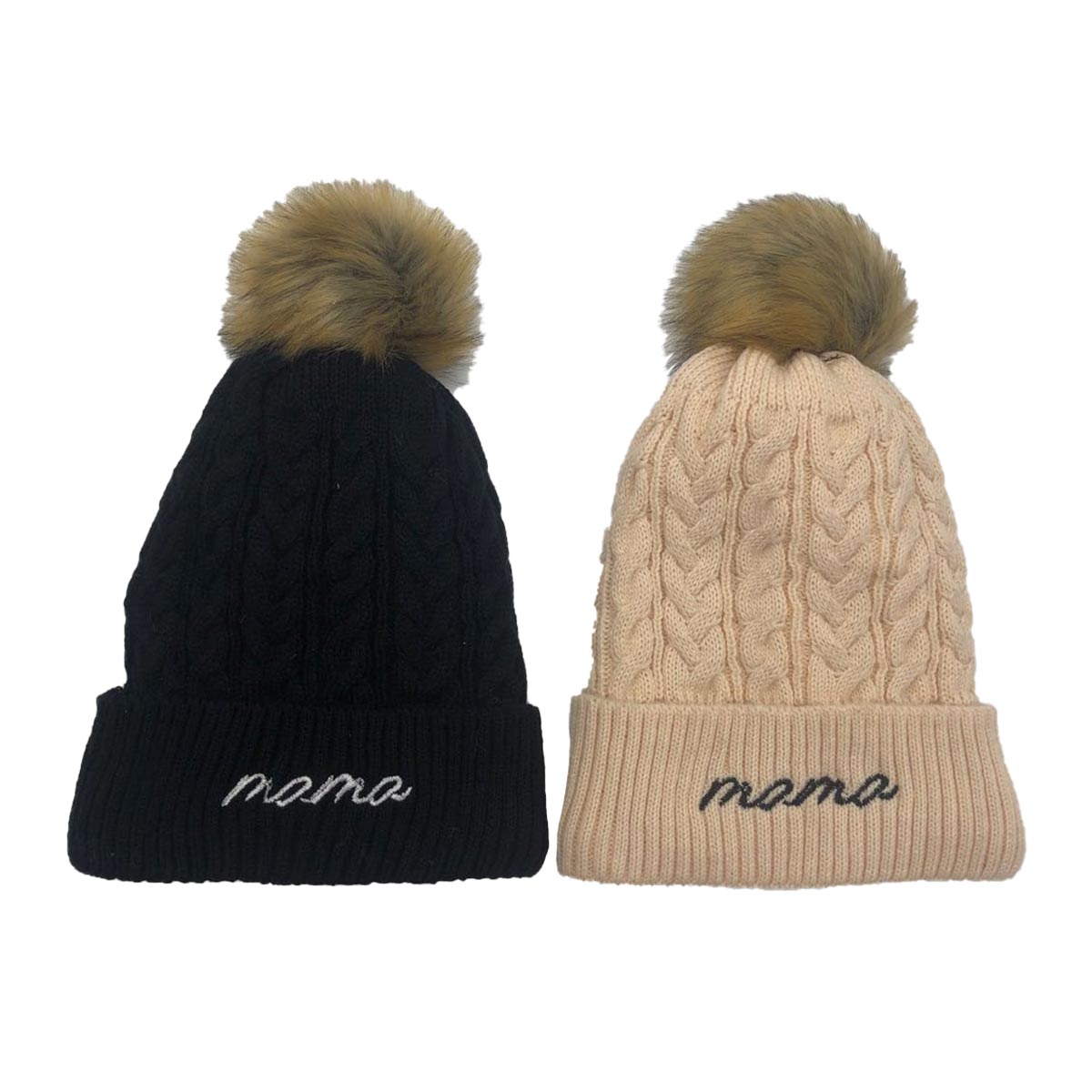 Knitted Mama Beanie Hat From The Spoiled Mama