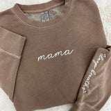 Mama 'Deep Breaths Reminder' Cozy Crew from United Monograms