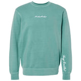 Mama 'Deep Breaths Reminder' Cozy Crew from United Monograms