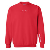 Mama 'Deep Breaths Reminder' Crewneck Sweatshirt from United Monograms