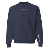 Mama 'Deep Breaths Reminder' Crewneck Sweatshirt from United Monograms