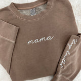 Mama 'Deep Breaths Reminder' Hoodie from United Monograms