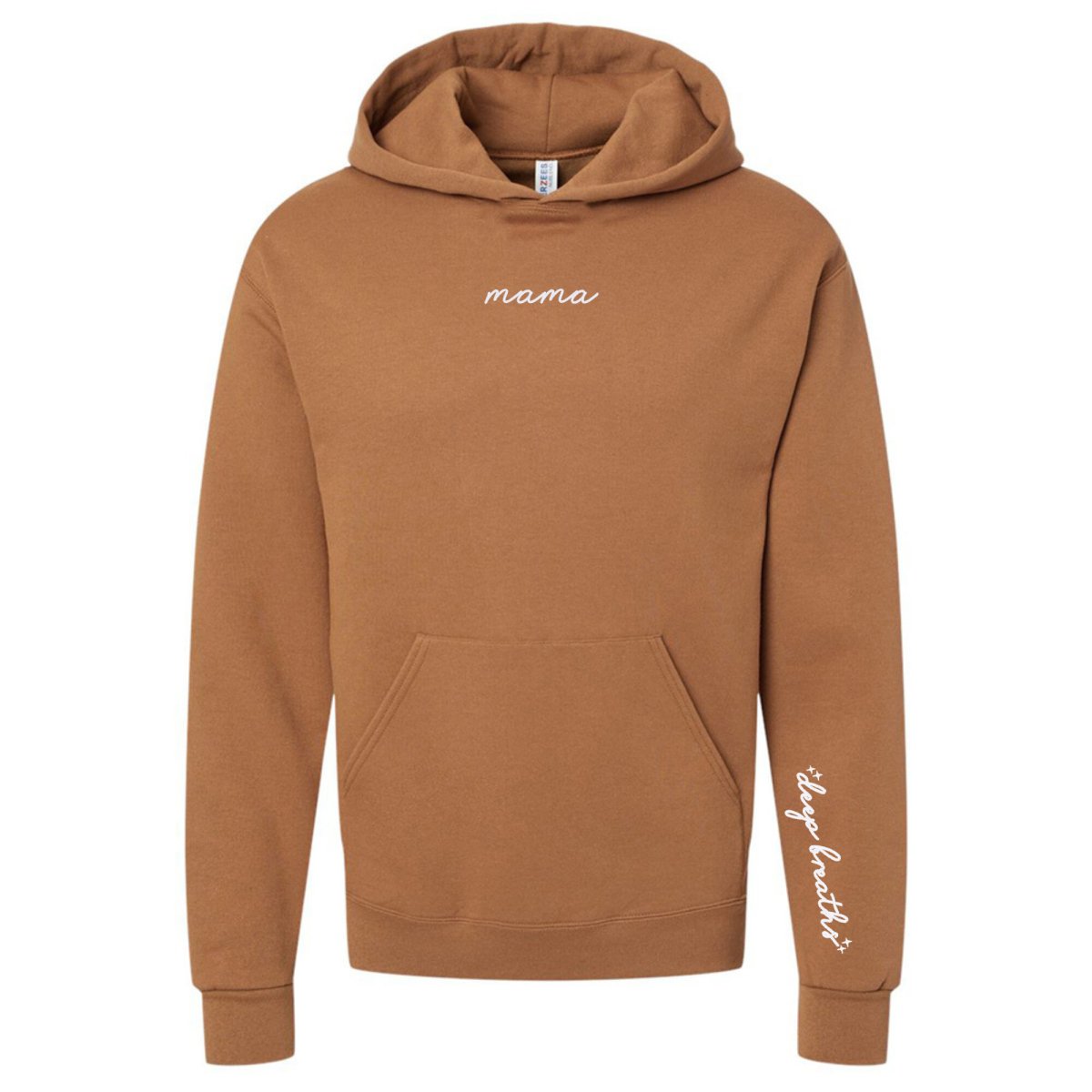 Mama 'Deep Breaths Reminder' Hoodie from United Monograms