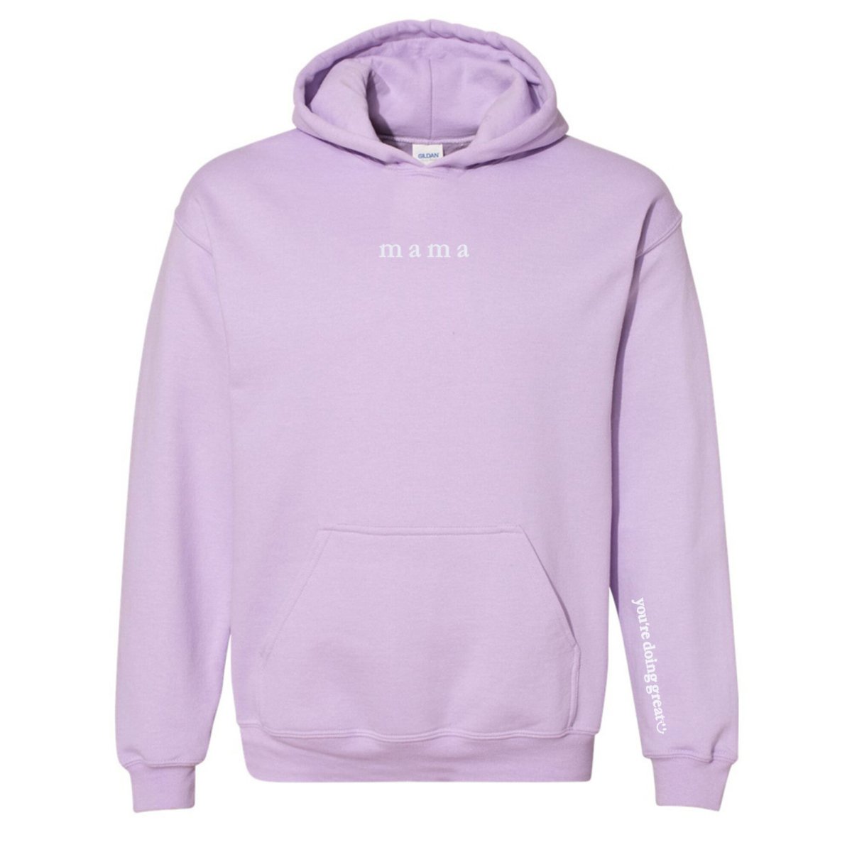 Mama 'You're Doing Great Reminder' Hoodie from United Monograms