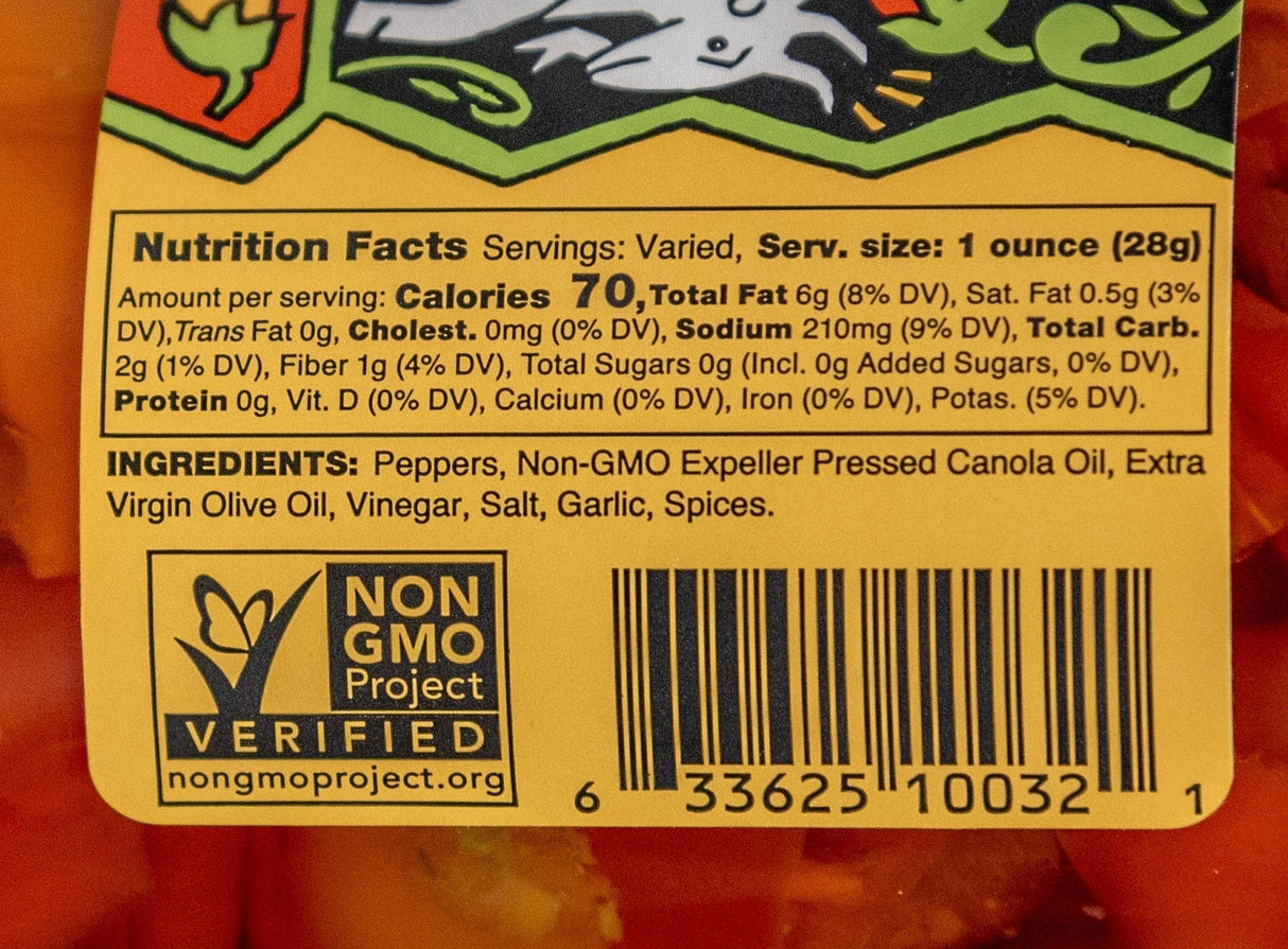 Mama Lil's Kick Butt Peppers in Oil (Spicy) - 12oz. from Mama Lil's