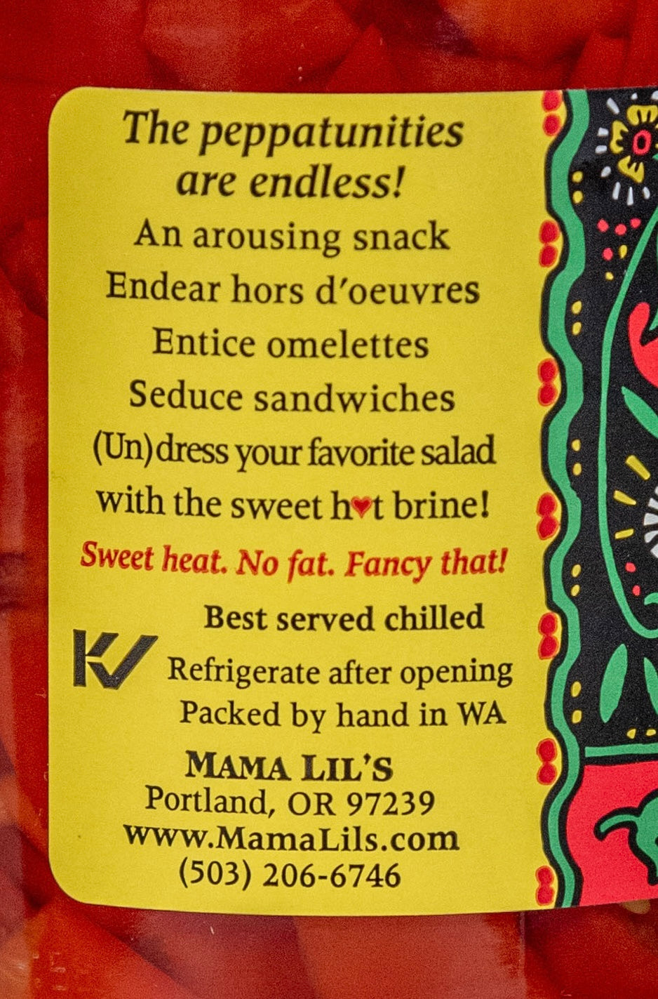 Mama Lil's Sweet Hot Pickled Peppers - 12oz. from Mama Lil's