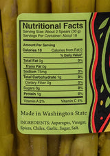 Mama Lil's Pickled Asparagini - 26.5oz. from Mama Lil's