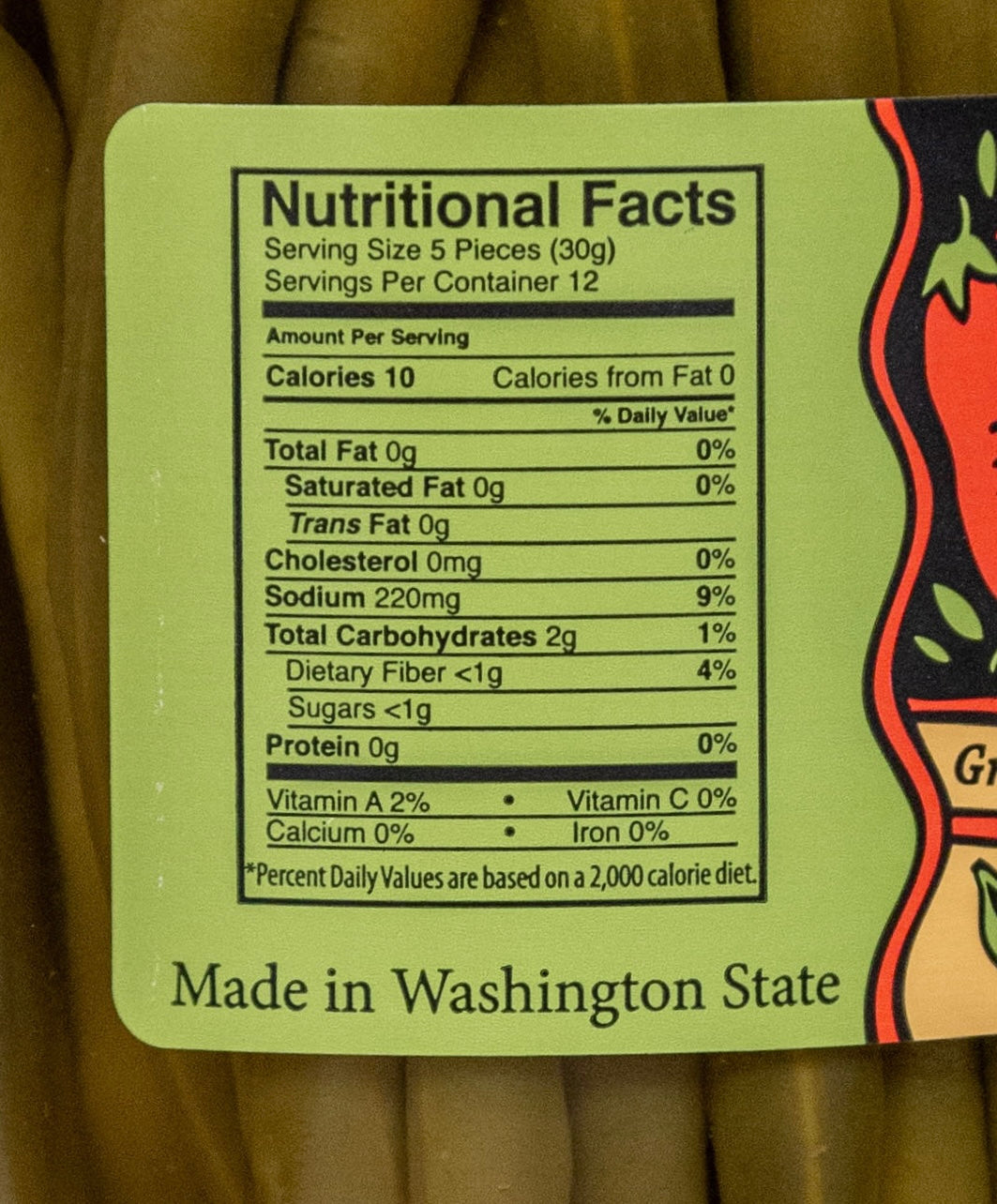 Mama Lil's Pickled Green Beans - 26.5oz. from Mama Lil's