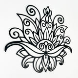 Mandala Lotus Metal Wall Art from VITAHOME DESIGN LLC