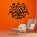 Mandala Lotus Metal Wall Art from VITAHOME DESIGN LLC