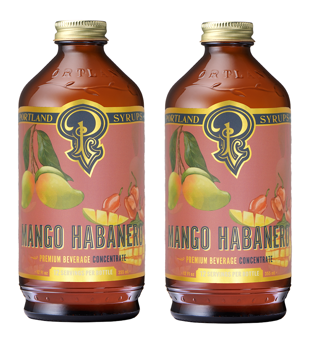 Mango Habanero Syrup two-pack from Portland Syrups