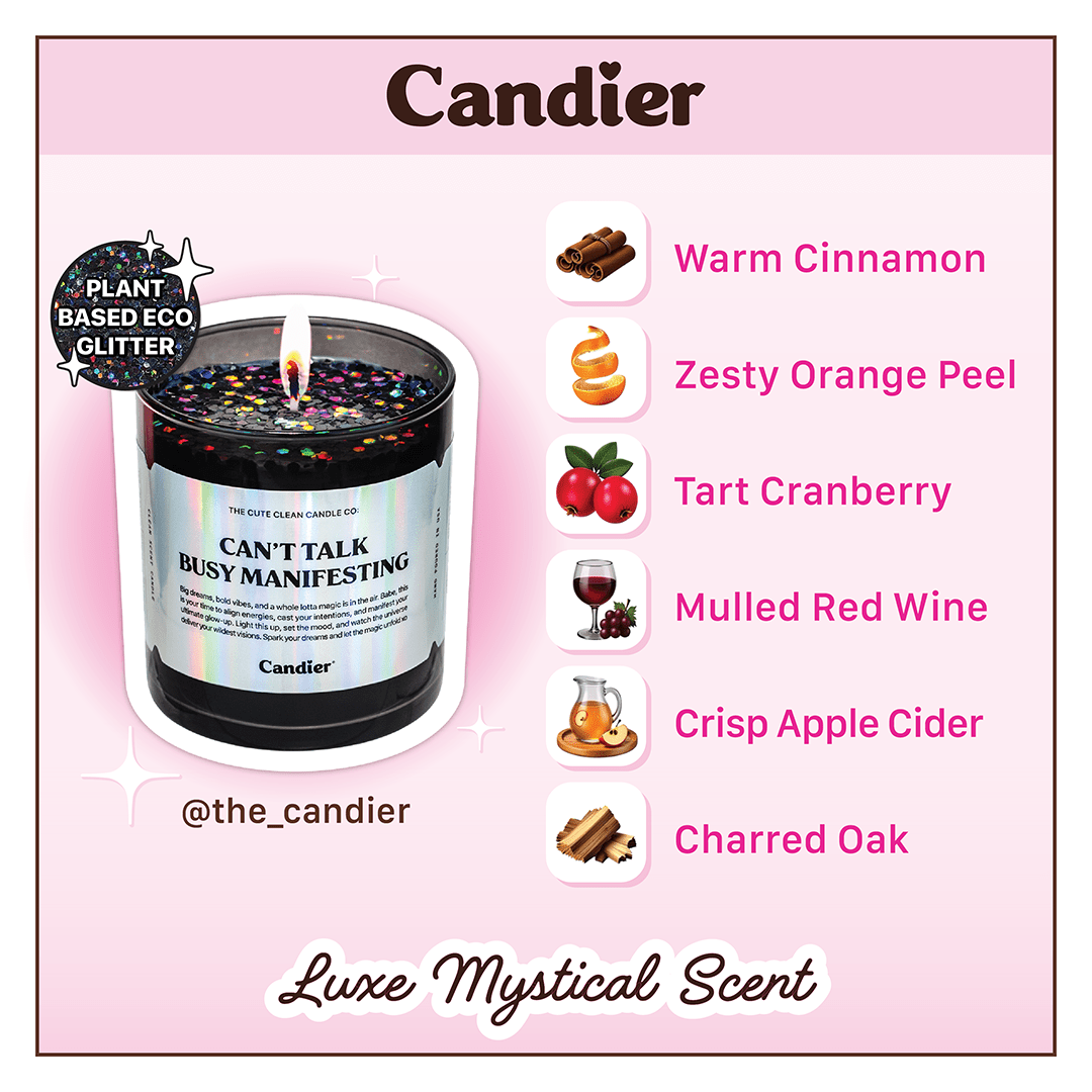 CANT TALK BUSY MANIFESTING CANDLE from Shop Ryan Porter