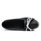 Moeerue Platform Mocassins - Black from Marigold Shadows