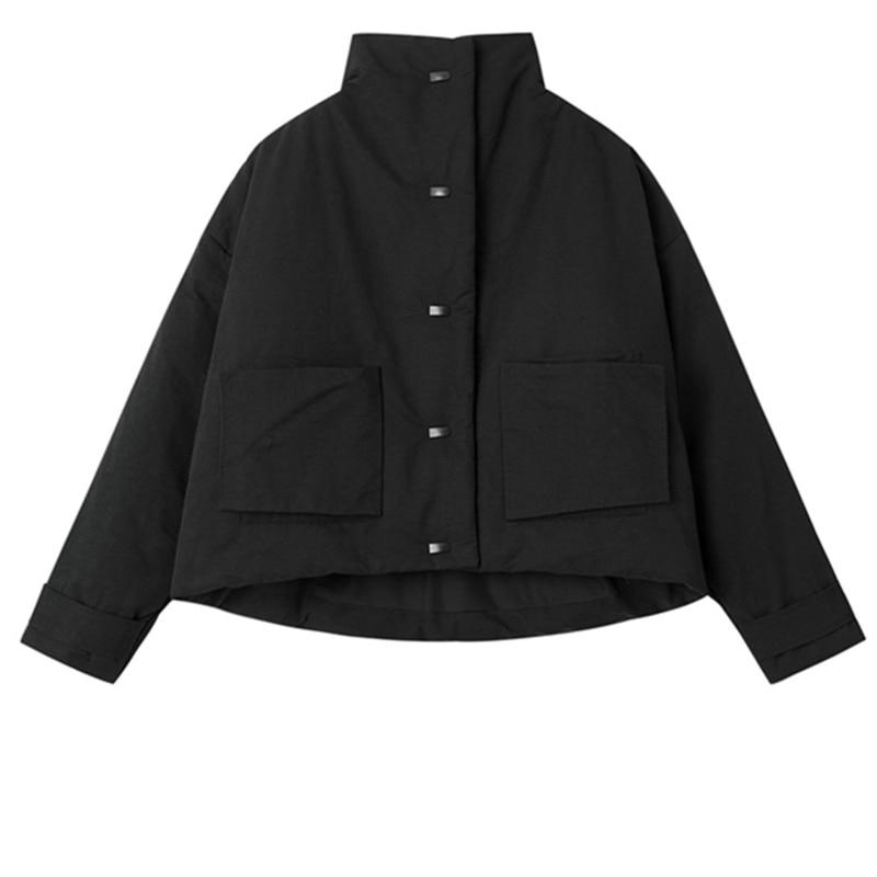 Hanami Stand Collar Cotton Padded Coat from Marigold Shadows