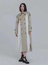 Inspectah Pleated Trench Coat from Marigold Shadows