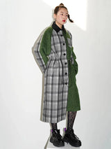 Kuchana Asymmetric Cape Coat from Marigold Shadows