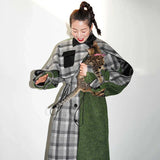 Kuchana Asymmetric Cape Coat from Marigold Shadows