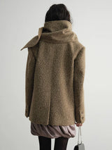 Masterdie Fuzzy Scarf Coat from Marigold Shadows