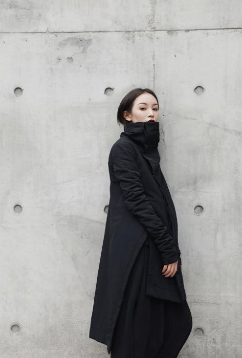 Masuku Collar Coat from Marigold Shadows