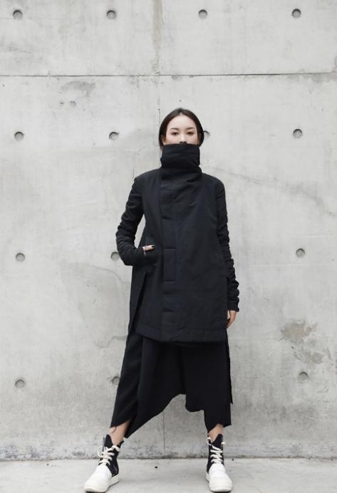 Masuku Collar Coat from Marigold Shadows