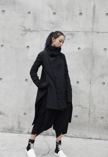 Masuku Collar Coat from Marigold Shadows
