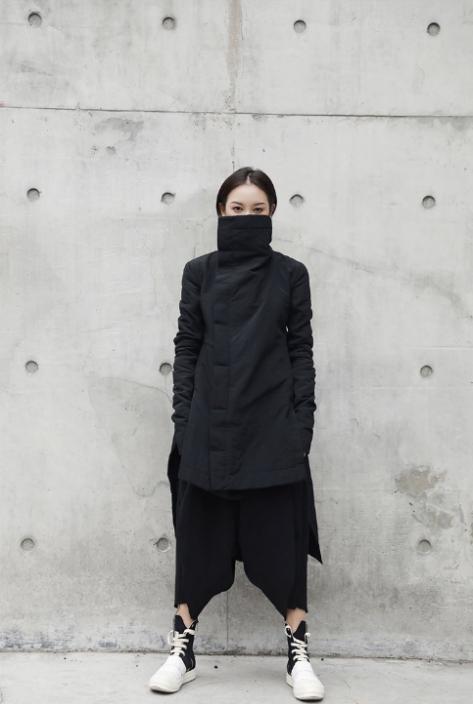 Masuku Collar Coat from Marigold Shadows