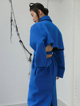 Murdapuah Layered Trench Coat from Marigold Shadows