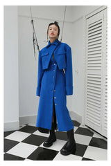 Murdapuah Layered Trench Coat from Marigold Shadows