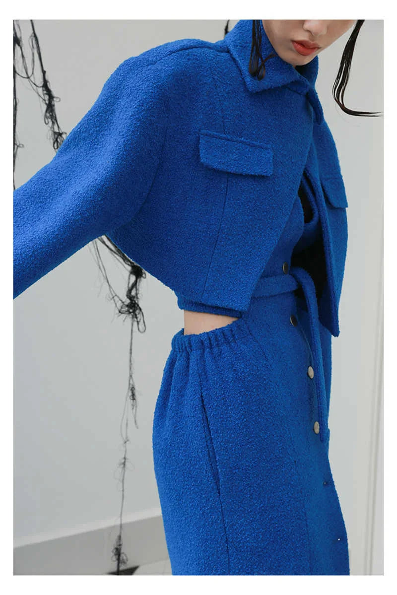 Murdapuah Layered Trench Coat from Marigold Shadows