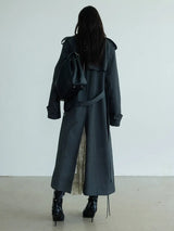 Regener Color Block Trench Coat from Marigold Shadows