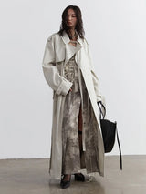 Sahsuha Buckle Trench Coat from Marigold Shadows