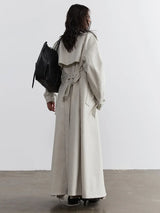 Sahsuha Buckle Trench Coat from Marigold Shadows