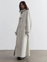 Sahsuha Buckle Trench Coat from Marigold Shadows