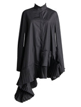 Akihiko Long Sleeve Irregular Shirt Dress from Marigold Shadows