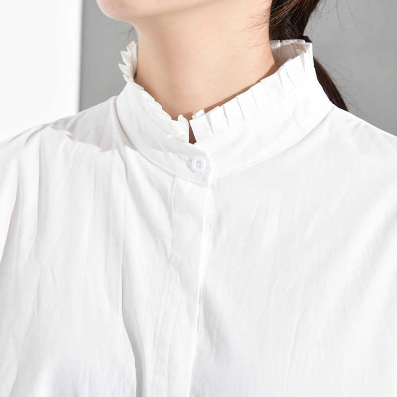 Akihiko Long Sleeve Irregular Shirt Dress from Marigold Shadows