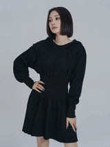 Egreeg Hooded Mini Dress from Marigold Shadows