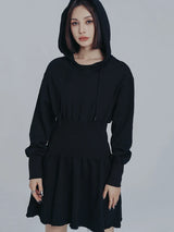Egreeg Hooded Mini Dress from Marigold Shadows