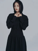 Egreeg Hooded Mini Dress from Marigold Shadows